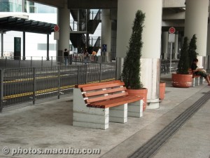 Bench At Hong Kong Airport